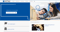 Desktop Screenshot of ntnu.no