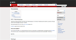 Desktop Screenshot of nvg.ntnu.no
