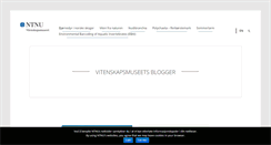 Desktop Screenshot of blogg.vm.ntnu.no