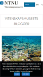Mobile Screenshot of blogg.vm.ntnu.no